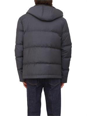 Giubbino con cappuccio Richmond X uomo in tessuto grigio antracite in UOMO
