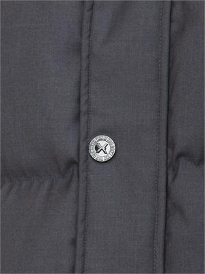 Giubbino con cappuccio Richmond X uomo in tessuto grigio antracite in UOMO