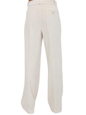 Pantaloni donna Circolo 1901 in velluto bianco in DONNA