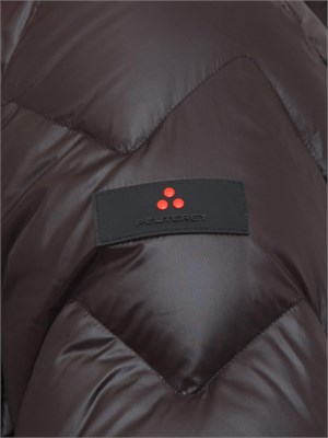 Piumino nero Honova LKS 04 Peuterey in piuma d'oca natuarle in UOMO