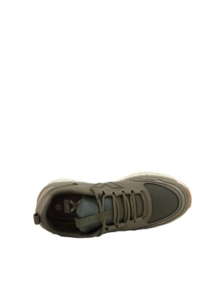 Sneakers Munich Kava 25 in pelle verde in UOMO