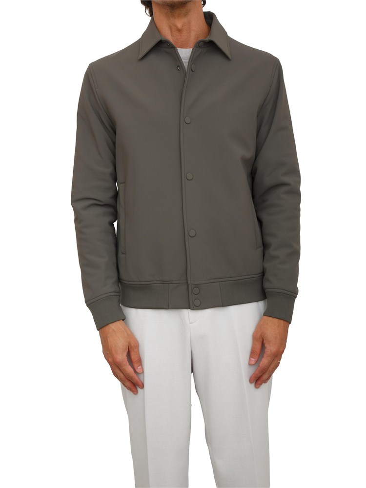 Giubbino Antony Morato regular fit in tessuto grigio con eco-imbottitura DuPont Sorona