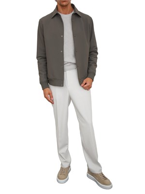 Giubbino Antony Morato regular fit in tessuto grigio con eco-imbottitura DuPont Sorona in UOMO