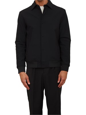 Giubbino Antony Morato regular fit in tessuto nero con eco-imbottitura DuPont Sorona in UOMO