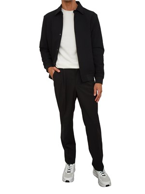 Giubbino Antony Morato regular fit in tessuto nero con eco-imbottitura DuPont Sorona in UOMO