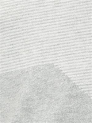 Maglia Antony Morato regular fit in misto lana merino bianca e motivo geometrico grigio in UOMO