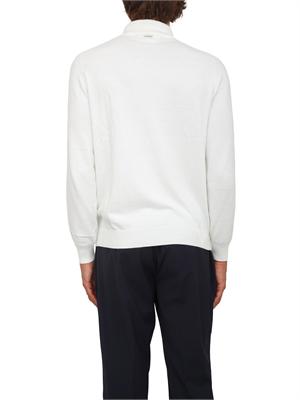 Maglia collo alto Antony Morato relaxed fit in misto viscosa bianca in UOMO