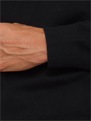Maglia collo alto Antony Morato relaxed fit in misto viscosa blu in UOMO