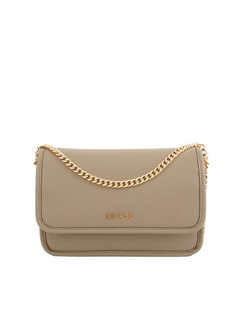 Borsa Liu Jo in ecopelle martellata taupe