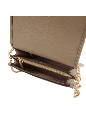 Borsa Liu Jo in ecopelle martellata taupe in DONNA