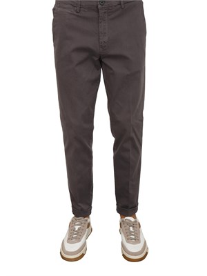 Pantaloni chino uomo Liu Jo in cotone grigio in UOMO