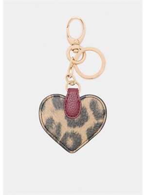 Portachiavi Liu Jo a cuore animalier in DONNA