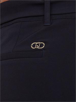 Pantaloni Liu Jo donna in tessuto blu in DONNA