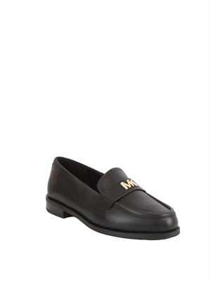 Mocassino Lex di Michael Michael Kors in pelle nera in DONNA