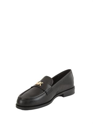 Mocassino Lex di Michael Michael Kors in pelle nera in DONNA