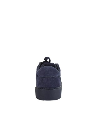 Sneakers Etro uomo in camoscio blu con lacci in UOMO