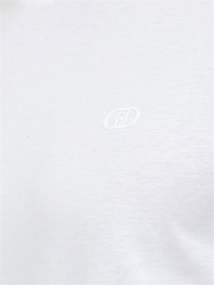 T-shirt Liu Jo uomo in cotone bianco in UOMO