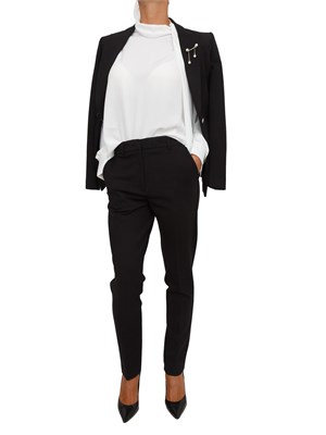 Blusa elegante Liu Jo in crêpe bianca in DONNA