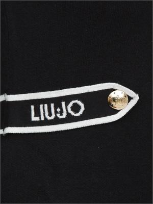 Abito Liu Jo in maglia misto seta nero in DONNA
