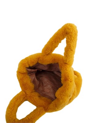 Shopping media Liu Jo donna in teddy giallo con logo in DONNA