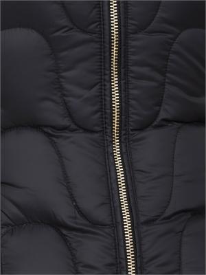 Giubbotto lungo Liu Jo donna in nylon imbottito nero in DONNA