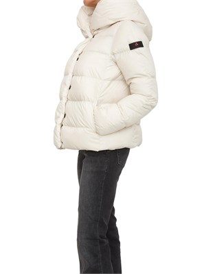 Piumino Peuterey donna in piuma naturale e tessuto superleggero bianco in DONNA