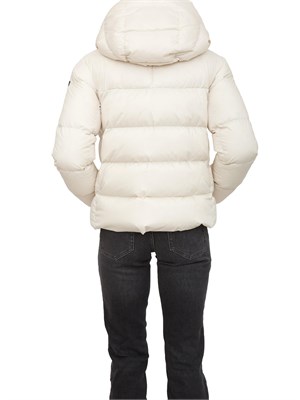 Piumino Peuterey donna in piuma naturale e tessuto superleggero bianco in DONNA