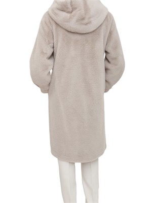 Cappotto reversibile Calotta Emme Marella grigio perla in DONNA