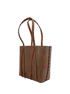 Borsa Etro shopping grande Arnica 1984 in pelle Paisley in DONNA