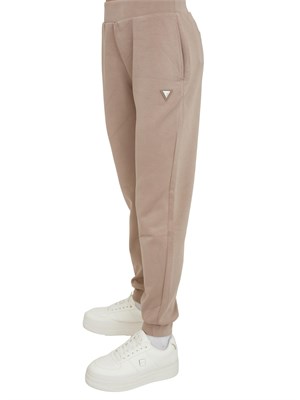 Pantaloni jogging Guess Jeans donna in scuba beige in DONNA