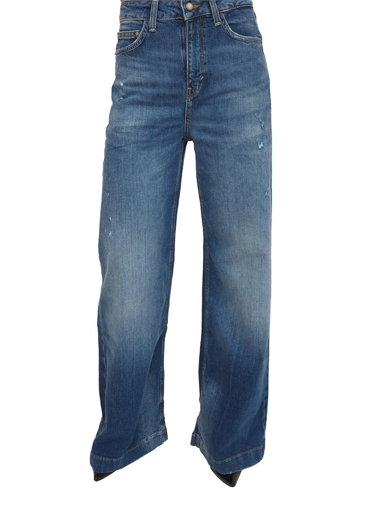 Jeans wide leg Bellagio denim medio Guess Jeans donna