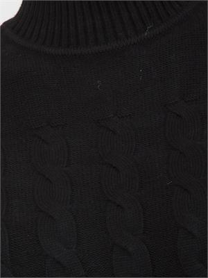 Maglia Guess Jeans donna in misto lana nera in DONNA