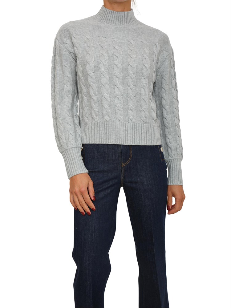 Maglia Guess Jeans donna in misto lana grigia