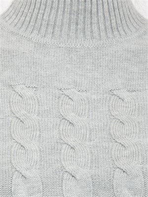 Maglia Guess Jeans donna in misto lana grigia in DONNA