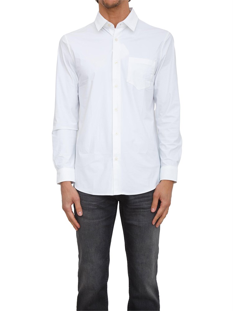 Camicia Guess Jeans in cotone stretch bianco