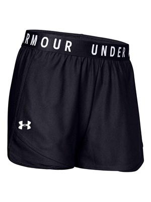 UNDER ARMOUR 1344552 0001 Playup Shorts 3.0 Nero Donna in Abbigliamento