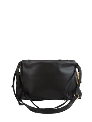 Borsa Pinko Clutch grande in pelle nera in DONNA