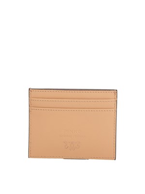 Portacarte Pinko in pelle rosa in DONNA