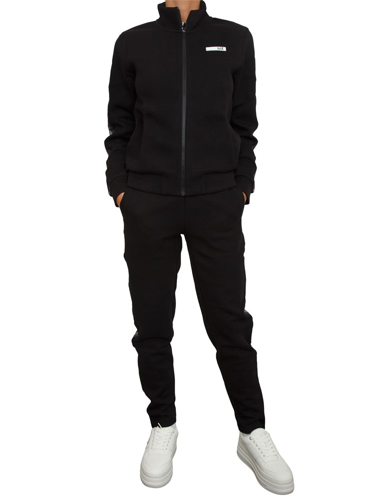 Tuta sportiva EA7 Emporio Armani in tecnologia VENTUS7 nero