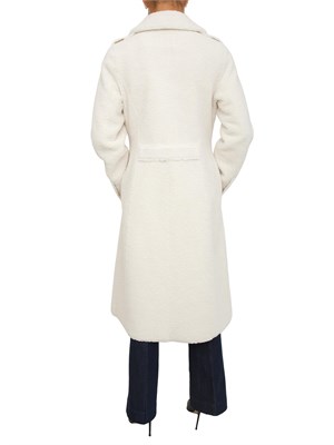 Pelliccia Guess Jeans donna effetto teddy bianco in DONNA