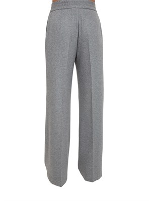 Pantalone Etel Nenette in lana gessata grigia in DONNA