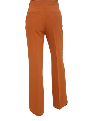 Pantalone Erula Nenette in doppio crepe cuoio in DONNA