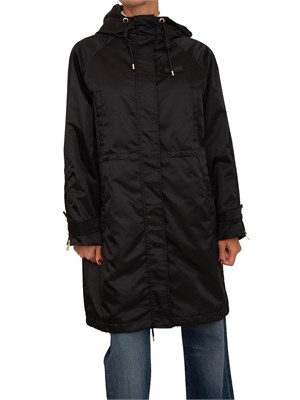 Piumino Pinko in tela lucida con cappuccio e gilet interno in DONNA