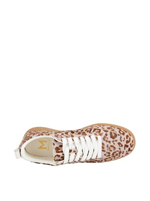 Sneaker Marella in cavallino animalier marrone in DONNA