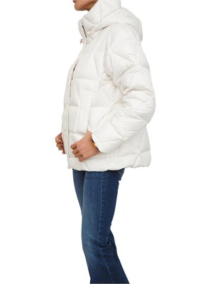 Piumino Lethille K-Way imbottito in tessuto bianco in DONNA
