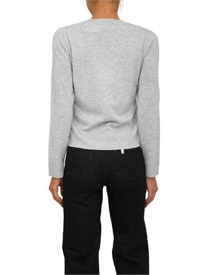 Maglia Liu Jo donna in misto cashmere e lana grigia in DONNA