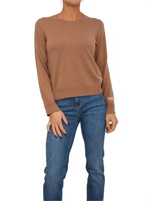 Maglia Liu Jo donna in misto cashmere e lana cammello in DONNA