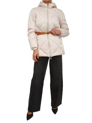 Piumino donna Fracomina in tessuto beige in DONNA