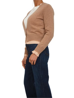 Cardigan donna Cile Nenette in misto cashmere cammello in DONNA