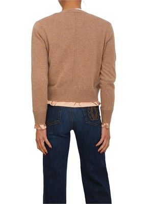 Cardigan donna Cile Nenette in misto cashmere cammello in DONNA